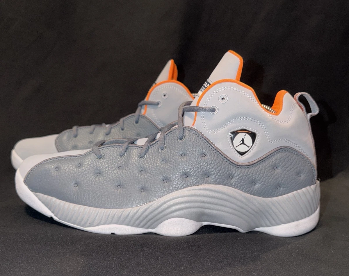 Jordan Jumpman Team 2 Cool Grey Total Orange for Sale