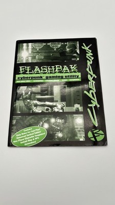 Flashpak Cyberpunk Gaming Utility RPG Rules Scenarios Maps Templates Fast Play