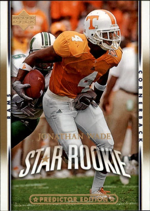 2007 Upper Deck Gold Predictor Edition #266 Jonathan Wade - FB