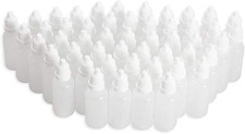 12PCS 30Ml 1 Oz Empty Refillable Plastic Squeezable Dropper Bottles Soft Droppin