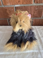 Ty Beanie Buddy Yapper The Yorkie Stuffed Plush Toy Yorkshire Terrier 2004