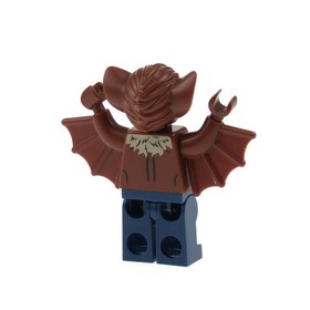 1x Lego Minifigure Super Heroes Man-Bat Red Brown Bat Batman 70905 sh0086
