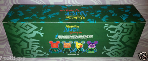 Nuevo juego de flores de vinilo Disney Limited 2000 de Alicia en el país de las maravillas agotado - Imagen 2 de 5