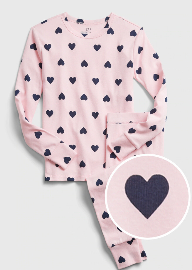 gap pink pajamas