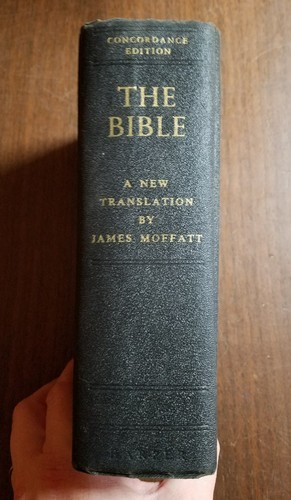the bible concordance edition, james moffatt, harper & brothers