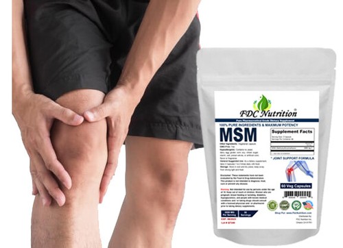 FDC NUTRITION MSM 1000 mg, 60 pflanzliche Kapseln für die Gesundheit der Gelenke - Bild 2 von 3