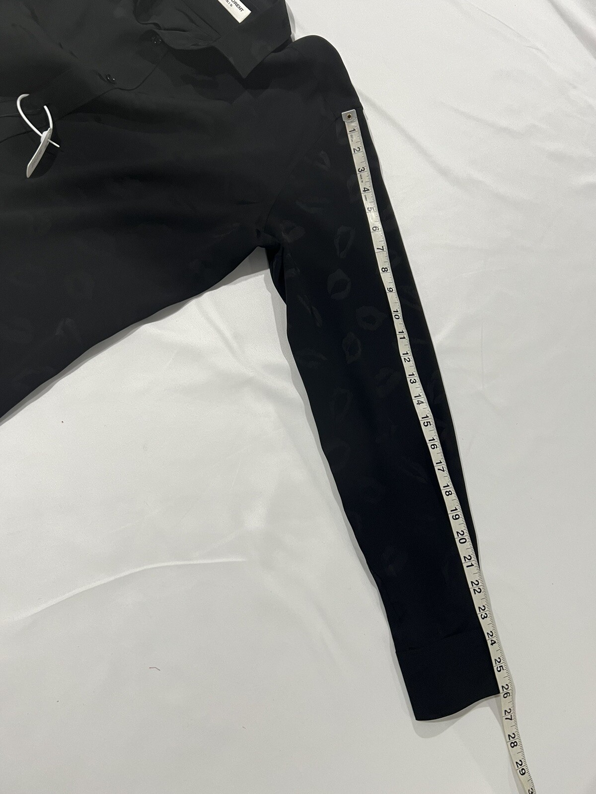 Camicia uomo Saint Laurent Hedi Slimane labbra. 41 16.