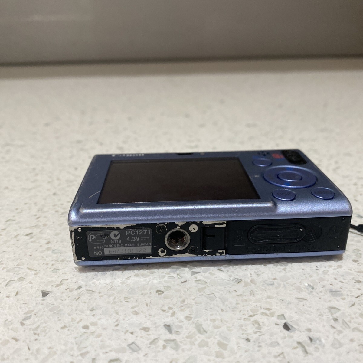 Canon IXUS 80 IS 8.0MP Digital Camera (Blue)(made In Japan) | eBay