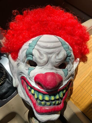 Scary Spirit Clown Mask For Halloween