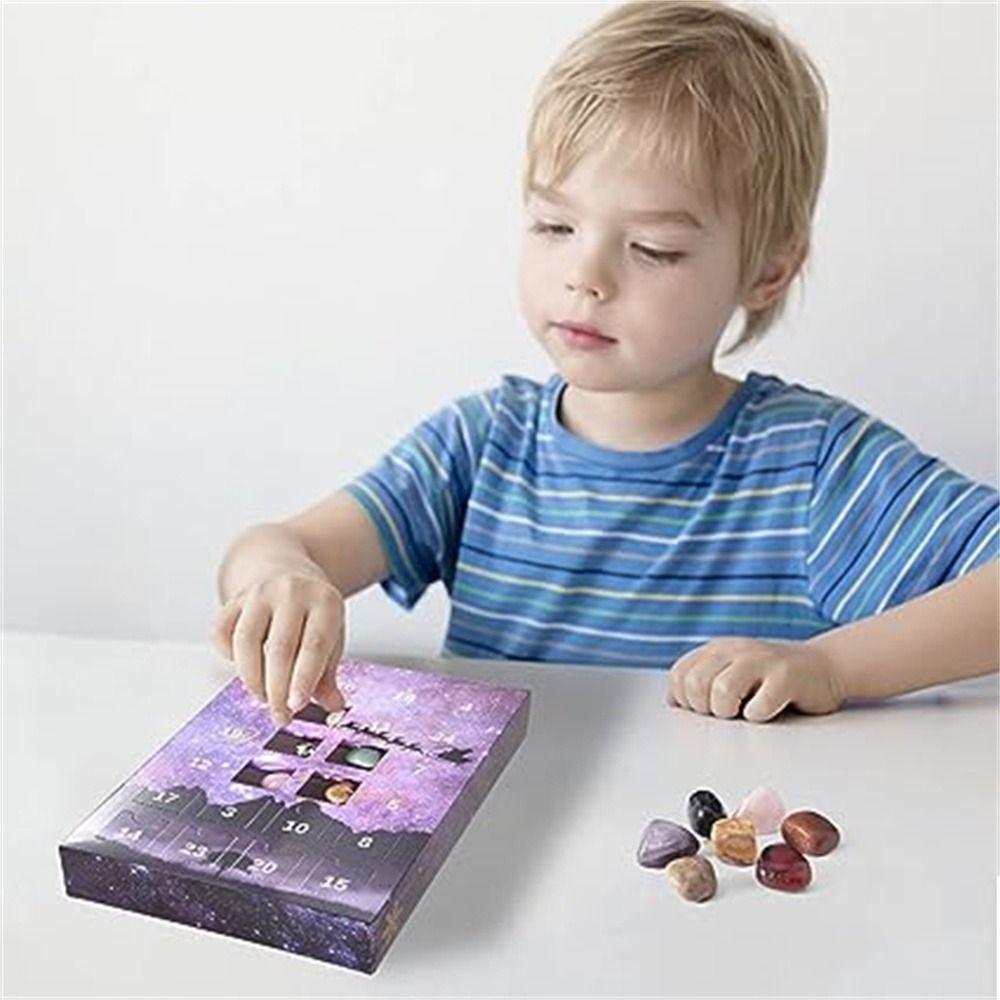 24 Days Advent Calendar Natural Stone Countdown Calendar Christmas EBay 24 days advent calendar natural stone countdown calendar christmas ebay