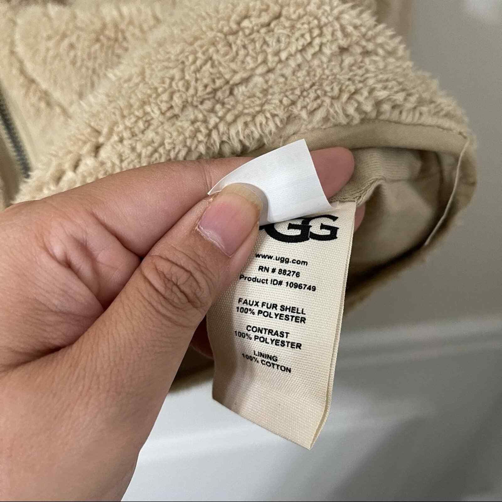 Ugg Lucas men sherpa fleece zip up 