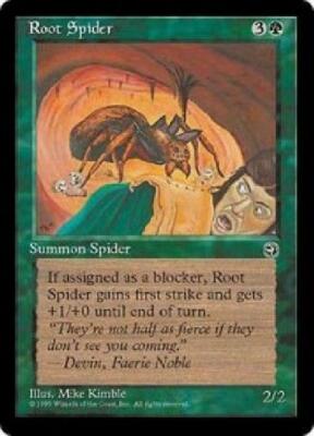 Root Spider x4  Homelands MtG  LP to NM 