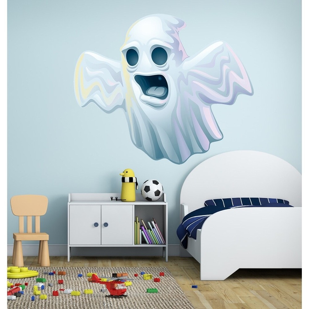 Funny Ghost Wall Decal, Funny Ghost Wall sticker, Funny