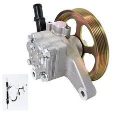 Power Steering Pump with Pulley 21-5442 for 03-10 Acura MDX Honda Odyssey 3.5L