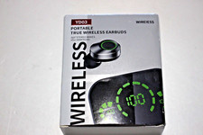 YD03 PORTABLE TRUE WIRELESS EARBUDS BLACK