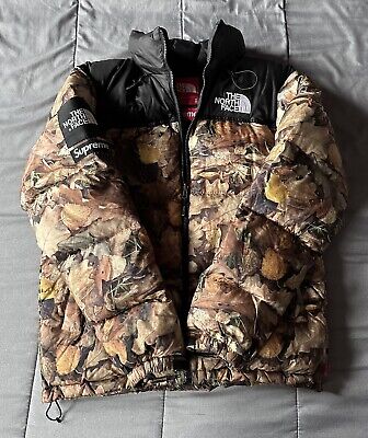 Supreme X The North Face Nuptse Leaves Size Medium FW16 | eBay Supreme X The North Face Nuptse Leaves Size Medium FW16 | eBay
