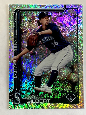 2025 Topps Series 1 Logan Gilbert Silver Foil Board #66 | eBay