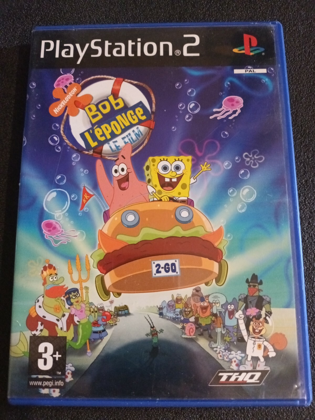 PS2 Playstation 2 PAL bob l'éponge le film