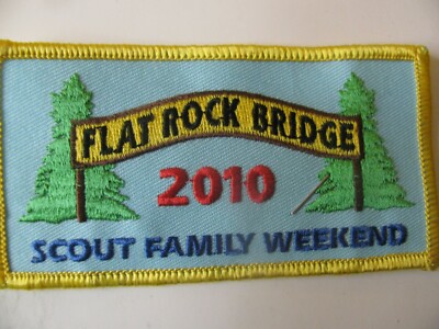 BSA Boy Scout  Flat Rock Bridge  Pine Tree Council Maine Patch NOS Free Shipping