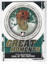 2011-12 ITG Canada vs. World Great Moments #GM-02 Paul Henderson