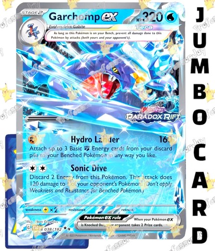 Pokémon TCG Karten Swsh Sv 151 Go Jumbo Übergroße V Star Max Ex Holo Rare Promo - Picture 52 of 149