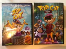 Top Cat The Movie & Top Cat Begins Lot of 2 Brand New DVDs Animation
