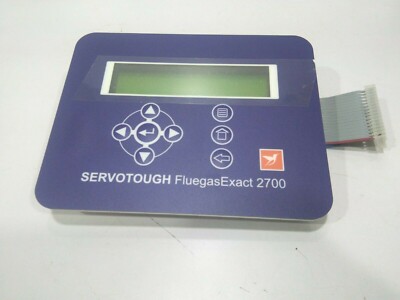 SERVOMEX SERVOTOUGH FLUEGASEXACT 2700 Anzeige