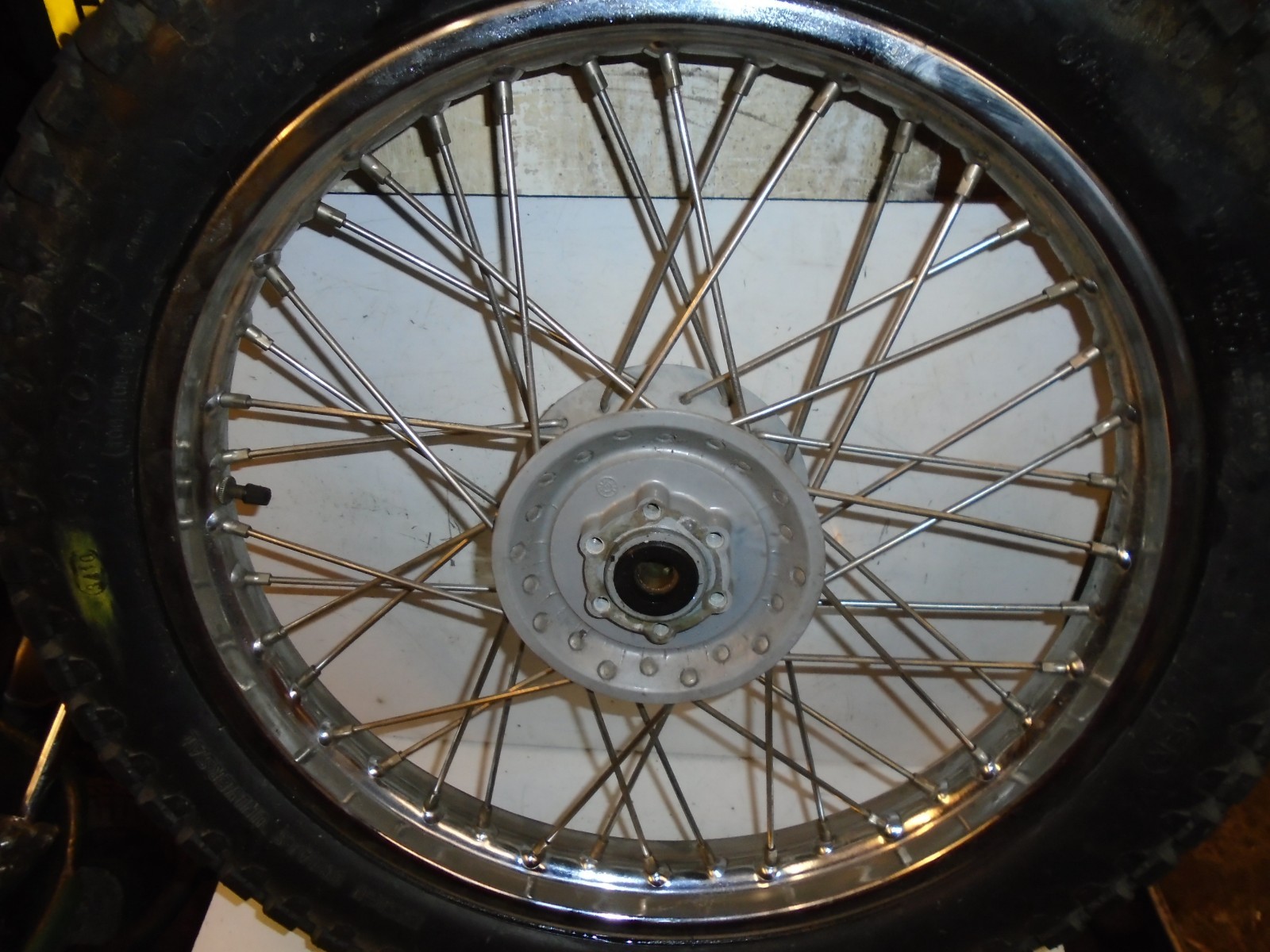 ROYAL ENFIELD BULLET 500 2013 2014WHEEL FRONT (NO TYRE)USED