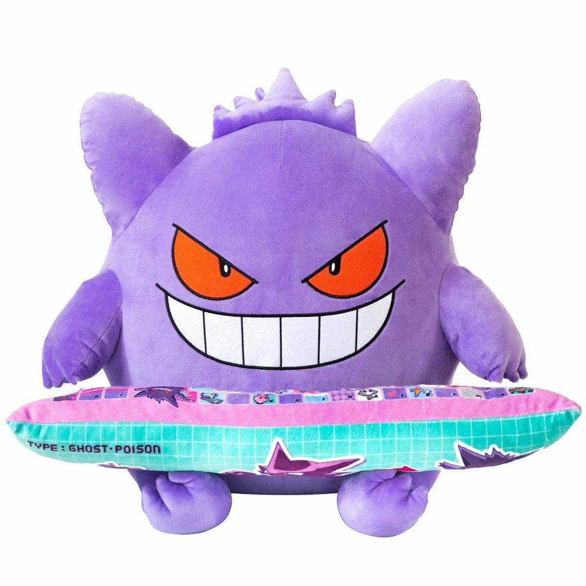 Pokemon Gengar PC Portable Coussin Oreiller Peluche Poupée Limitée