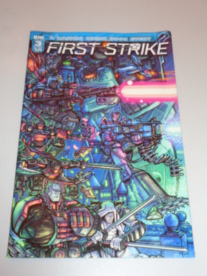 FIRST STRIKE #3 IDW COMICS COVER D SEPTEMBER 2017