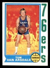1974 Topps Basketball #20 Tom Van Arsdale NM/MT *d11