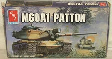 AMT #8638 M60A1 Patton 1:72 Scale Open Box - NOS