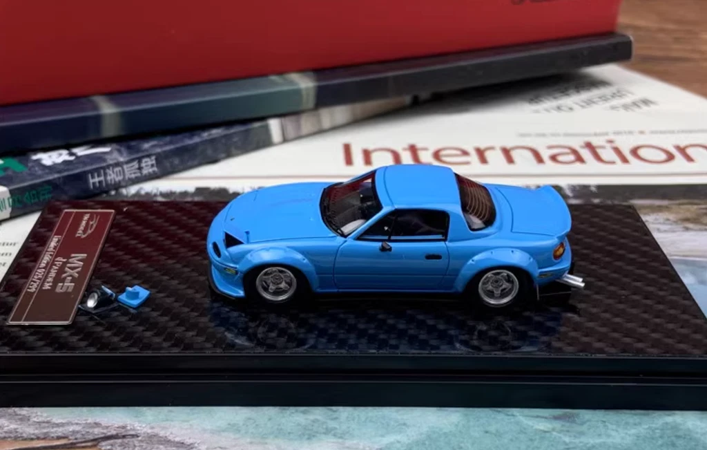 YM 1:64 Miata MX5 Pandem Widebody Racing Sport Model Diecast