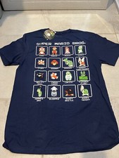 BNWT Super Mario Bros Character T-shirt Size M