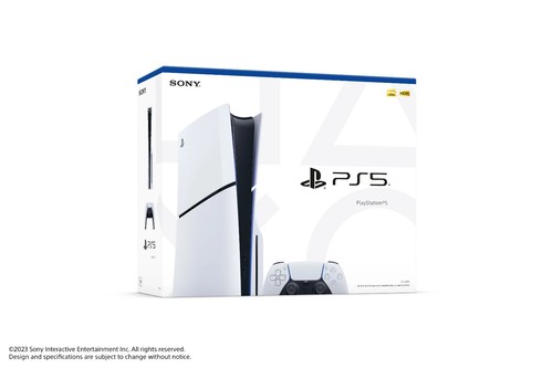Sony PlayStation 5 Slim Console - Disc Version - White