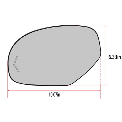 Flèche clignotant gauche pour 07-13 Chevrolet Tahoe GMC Yukon - Photo 9/10