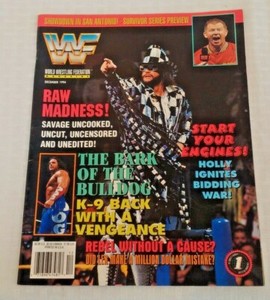 vintage wwf magazine