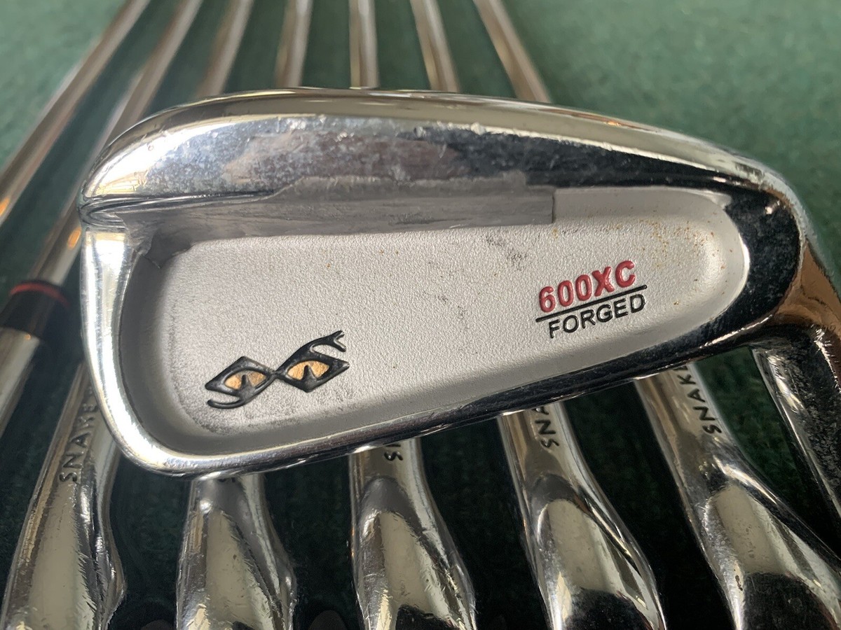 Snake Eyes 600XC Forged Iron Set - RH, Stiff Steel Shafts