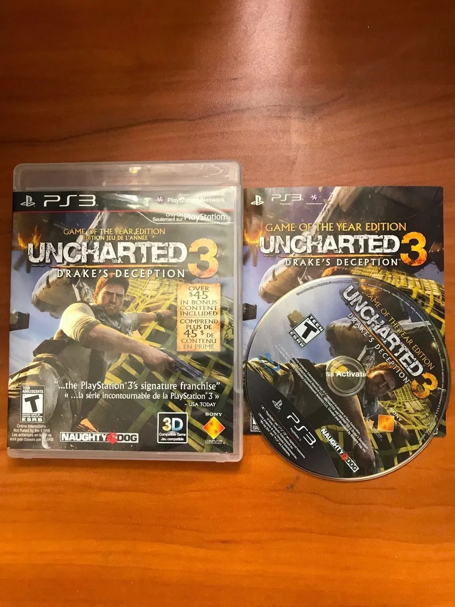 Uncharted 3 Drake's Deception: Game of the Year