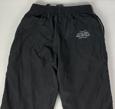 McLaren Driving Pants Track OEM Period Correct Nylon Black Athletic Jogger Mens