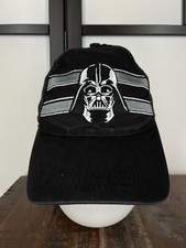 Star Wars Hat Cap StrapBack Youth One Size Black Darth Vader 100 Cotton Twill