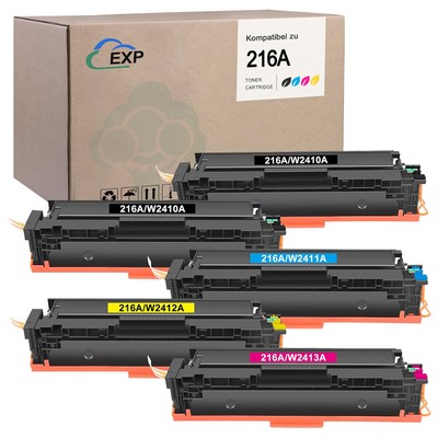 Mit chip TONER für HP 216A W2410A Color LaserJet Pro MFP M183fw M182n M182nw XXL