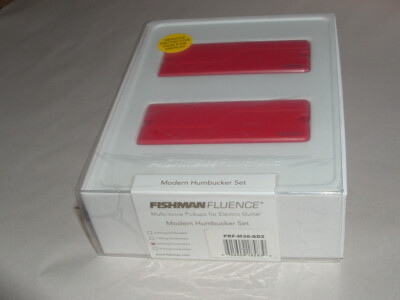 Fishman Fluence PRF-M38-SD2 8 String Modern Humbucker Set 3 Voices (Red)