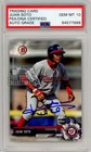 Juan Soto 2017 Bowman Draft Autograph Card #BD-162 PSA/DNA 10