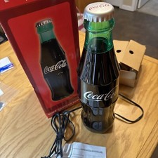 Coca Cola Contour Bottle Lamp in Original Box - Not Working