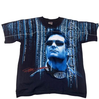 Vintage Jeff Gordon Matrix t shirt Size M NASCAR Chase Authentics