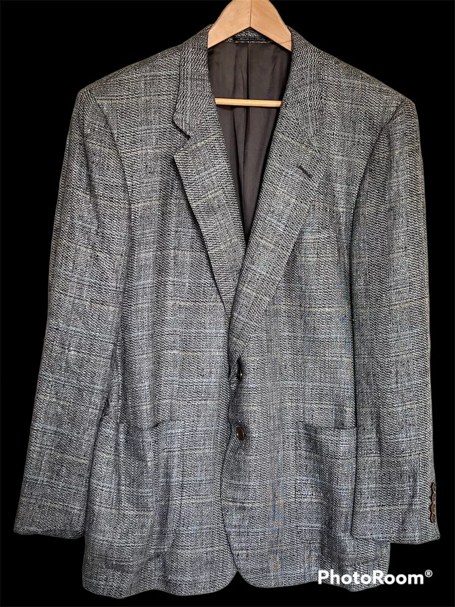 Mens raw shop silk sport coat