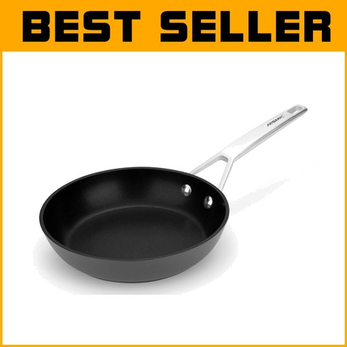Ergonomic 8-Inch Nonstick Egg Frying Pan - Oven Safe and Dishwasher Friendly