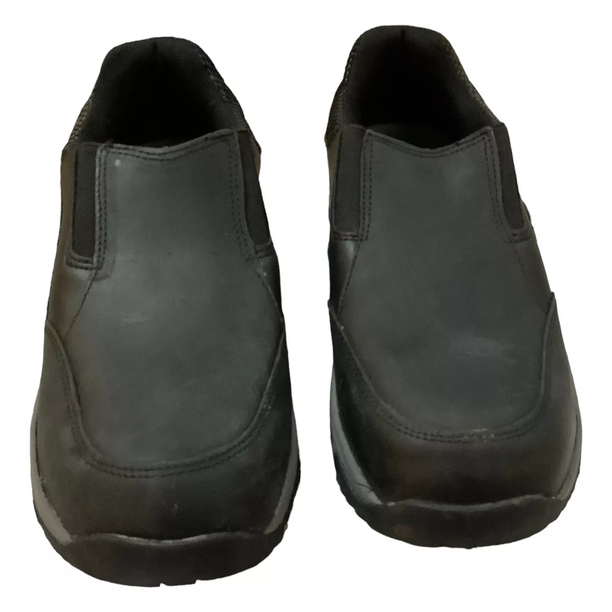 George Men s US Sz. 8 1 2 Walmart Leather Memory Foam On Off