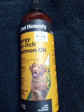 Dog Allergy Relief Salmon Oil for Seasonal Itch Relief for Dogs, Omega-3 for ...